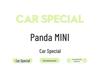 Panda Mini Cartoon Car Seat Cover, Full Wrap, Cute Leather for All Seasons