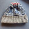 Used UNIQLO Knit Hat Beanie Nordic Pattern
