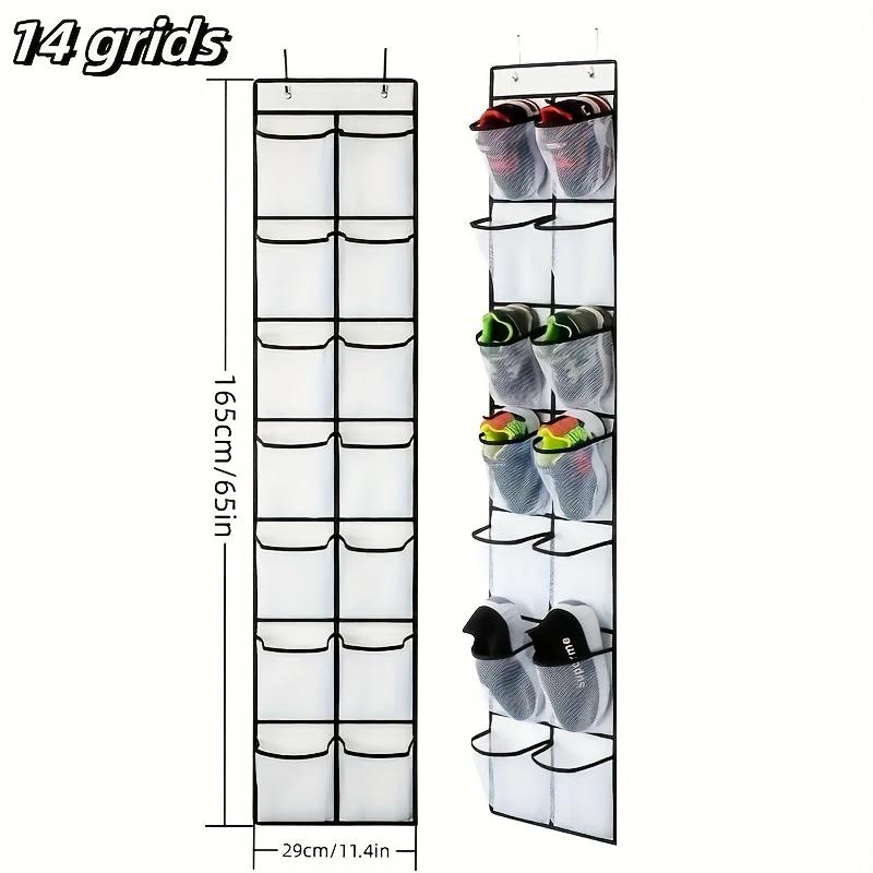 1pc Multi-functional Shoe Storage Bag Behind The Door Household Wall Hanging Sundry Storage Bag Hanging Shoes