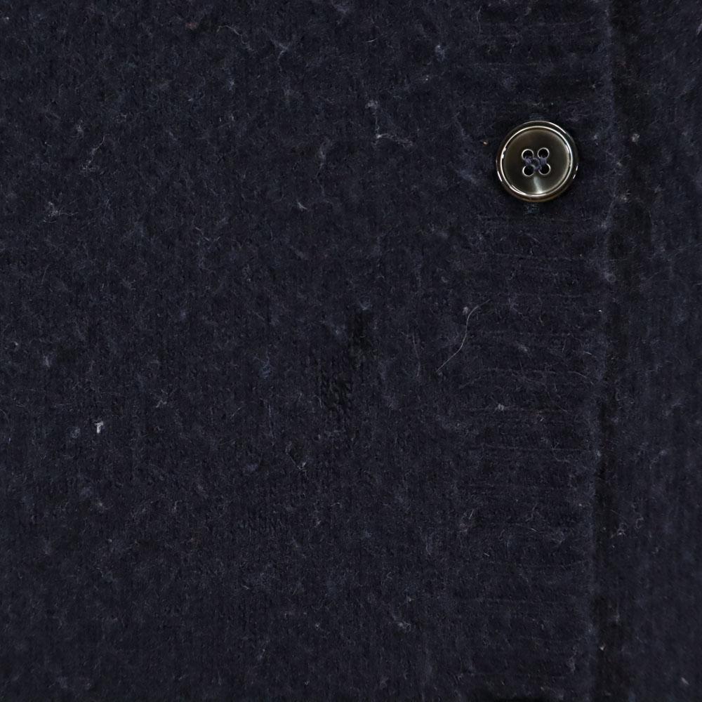 Marni Made In Italy Long Sleeve Knit Cardigan 38 Navy Women Used