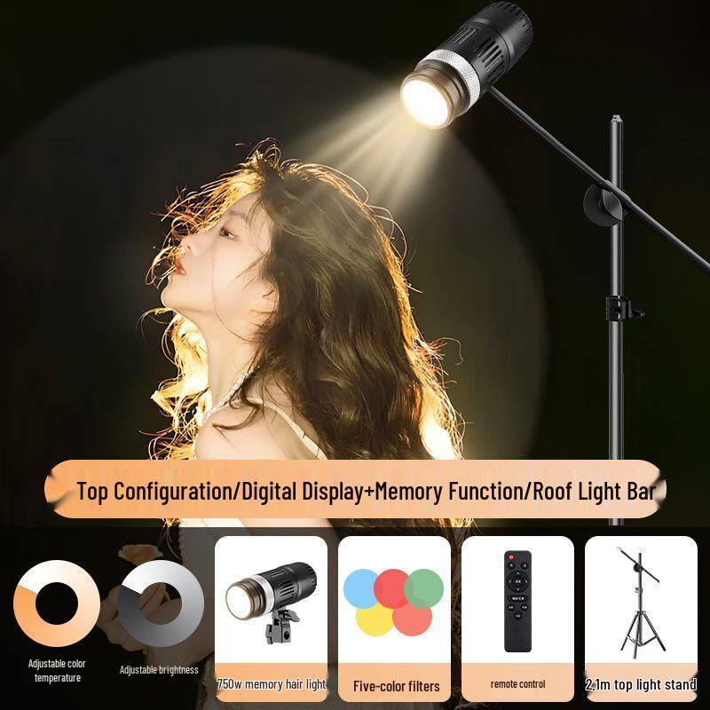 Hair Fill & Background Atmosphere Light for Photo Sessions & Jewelry Displays