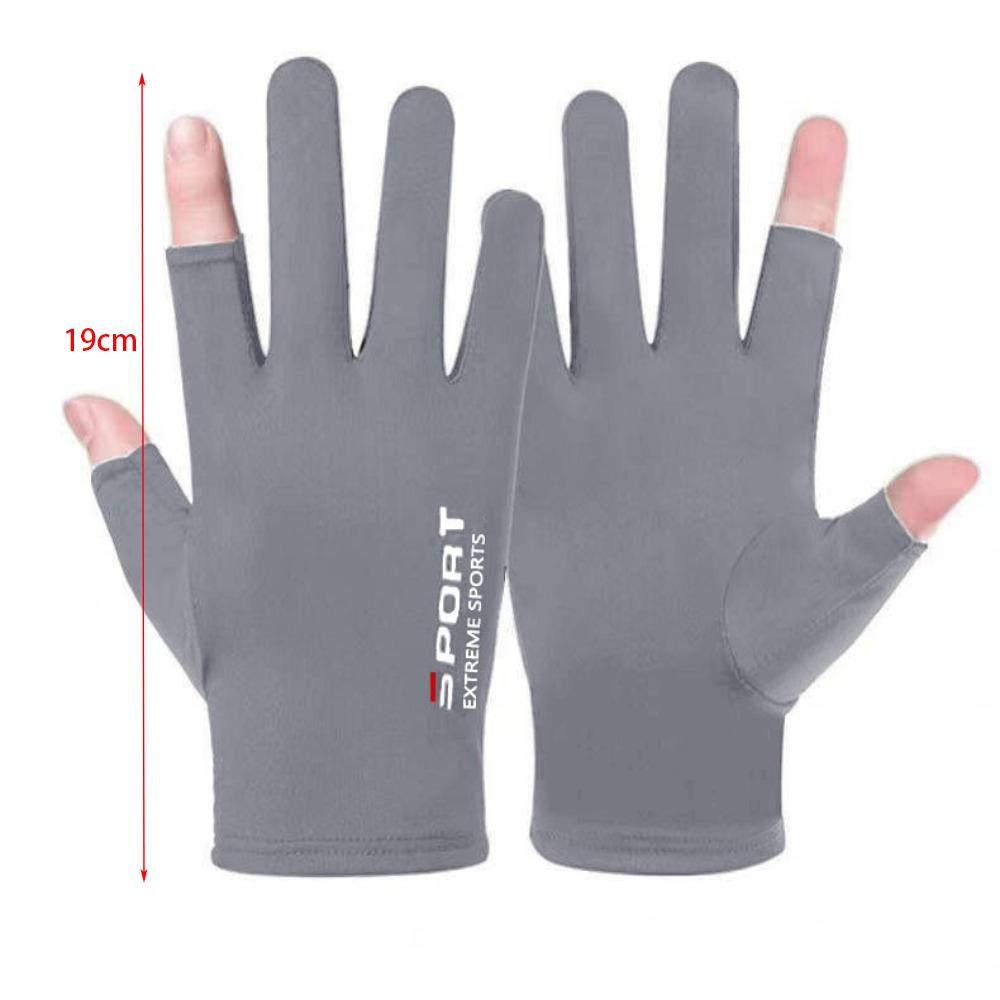 Nieuwe Touchscreen Zonnebrandhandschoenen Ademend Zeer Elastisch Rijden Rijhandschoenen Antislip Anti-UV Wanten Zomer
