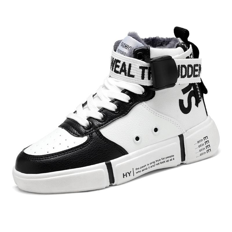 New men's shoes Martin boots high-top versatile British shoes men's casual shoes men