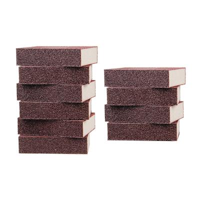 10 Pieces Cleaning Scrub Sponge Rust Removal Scrubber Household Descaling Clean Rub Emery Kitchen Tool