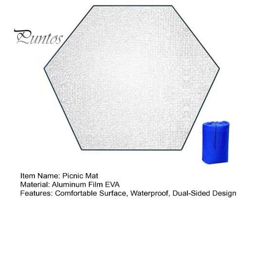 Aluminiumfolie Skummatta Isolerande campingmatta Värmereflekterande Värme Fuktsäker Vattentät Utomhus picknickmatta EPE Interiör Vikbar handbagage