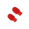 2PCS/4PCS Drum Mute Silicone Sleeves - Weakened Sound Silencers, Practice Tips, Drumstick Head Rubber Sleeves for Quiet Drumming