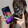 Tiger Neon Mobile Cell Phone Case for VIVO V60 V50 V40 V30 V29 V27 V25 V23 Pro Lite 5G Colorful Printing Cover Cover Smartphone