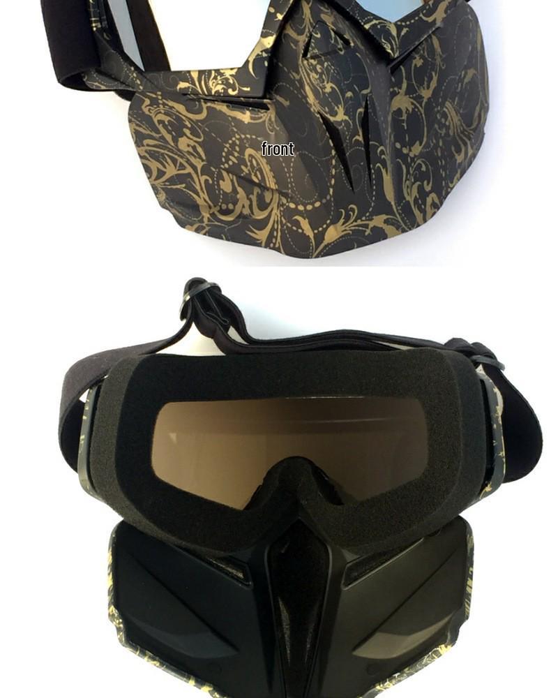 Off-Road Motorcycle Goggles: Exclusive Face Shield Protective Eyewear for Outdoor Use