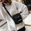 Women Shoulder Bag Fashi Pure Color Casual Tote Outdoor Bag Canvas Handbag Zipper Messenger Messenger Bags Sac Main Femme