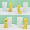 Ancient Doll Statue Silicone Molds Multipurpose Silicones Mould for Epoxy Resin Handmade Candle Soap Home Decoration