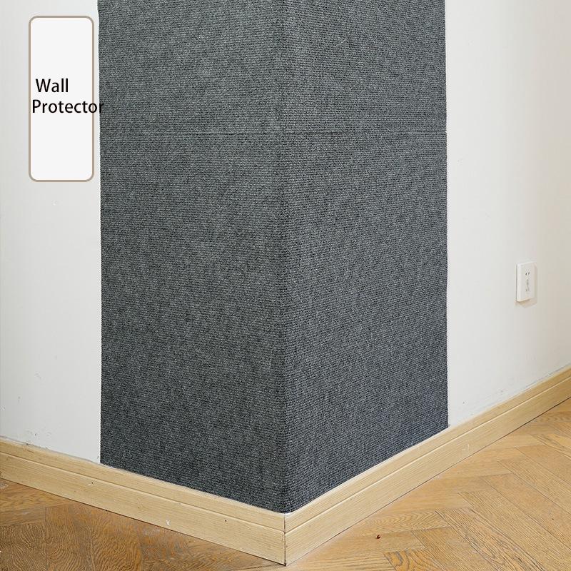 Self-Adhesive Cat Scratch Pad Durable Stick-On Wall Sofa Furniture Protector Anti-Scratch Cut-to-Fit Pet Climbing Mat Carpet