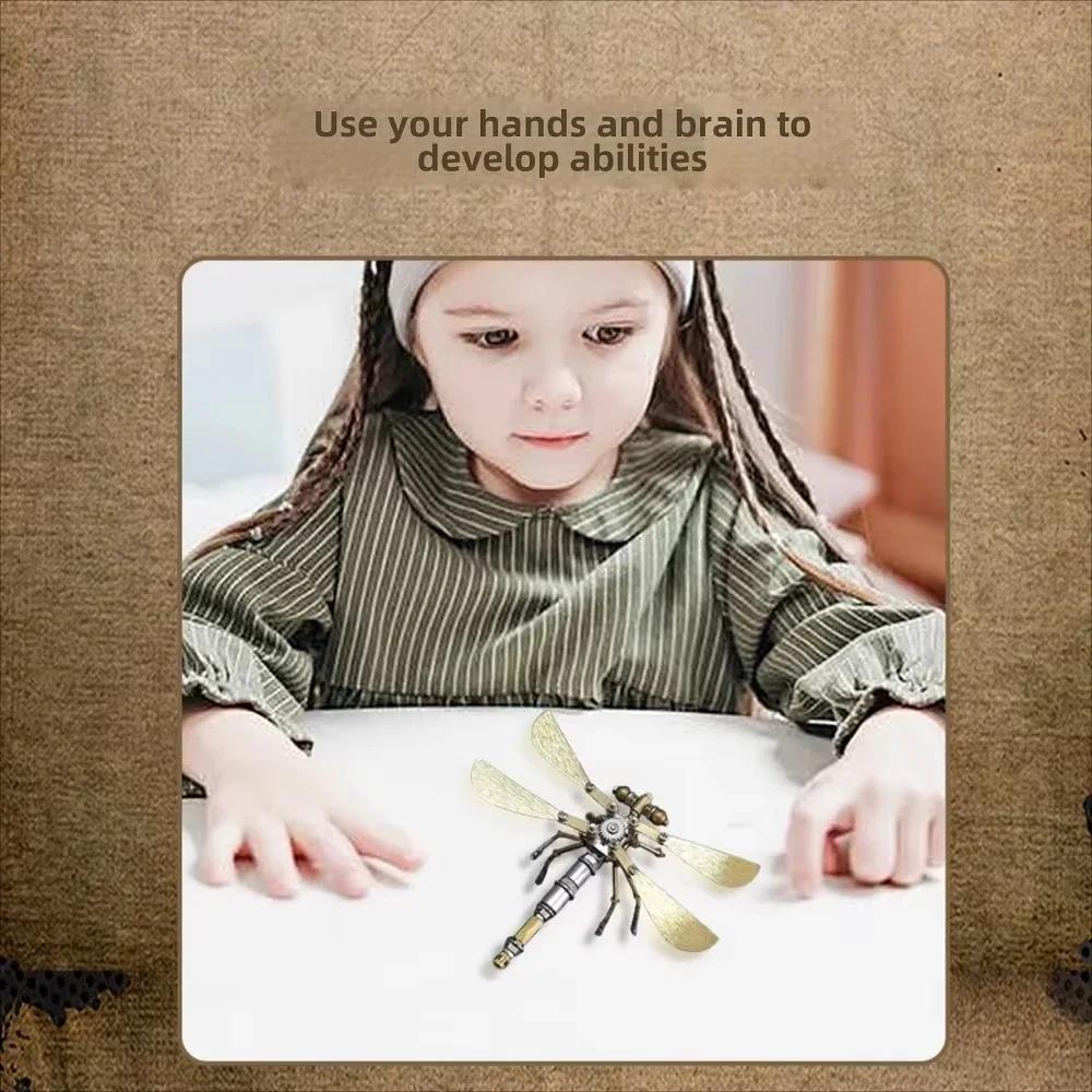 Insect Bee Brass Puzzle Steampunk Ant Metal Model Puzzle DIY Craft Kit Great Gifts Teens and Adults Personalized Ornament