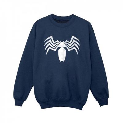 Boys Venom Spider Logo Emblem Sweatshirt