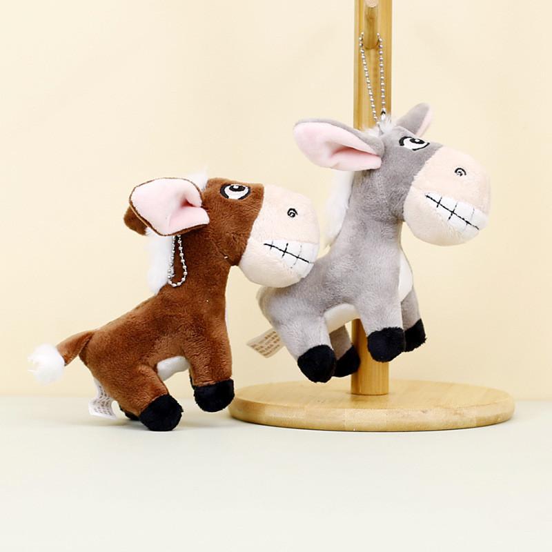 Charming Mini Donkey Plush Keychain Perfect For Bags Or Couples Gifts