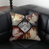 I Want To Eat Your PPancreas Cushion Cover Pillow Case Antidustmite Invisible zipper silky plush cushion