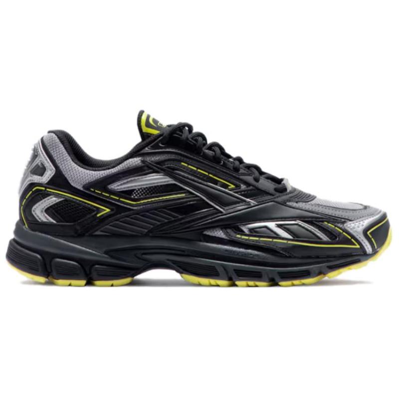 Reebok Premier Road Abrasion Resistant Low Top Running Shoes Unisex Black Sneakers 928993