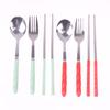 3Pcs Stainless Steel Portable Student Tableware Outdoor Travel Box Spoon Fork Chopsticks Set Adult Gift Cutler