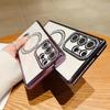 Rhinestone Transparent Phone Case For Samsung Galaxy S26 S25 S24 Ultra S23 A15 A16 A55 A56 Electroplating Back Cover