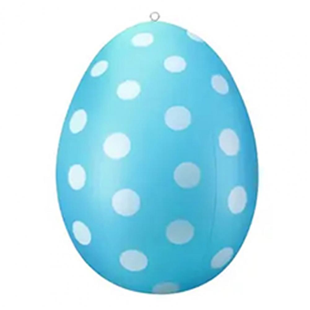 Ostereier Dekoration 19" Aufblasbare Helle und Bunte Ostereier Dekorationen Sichere Materialien Langlebige Osterparty Dekoration