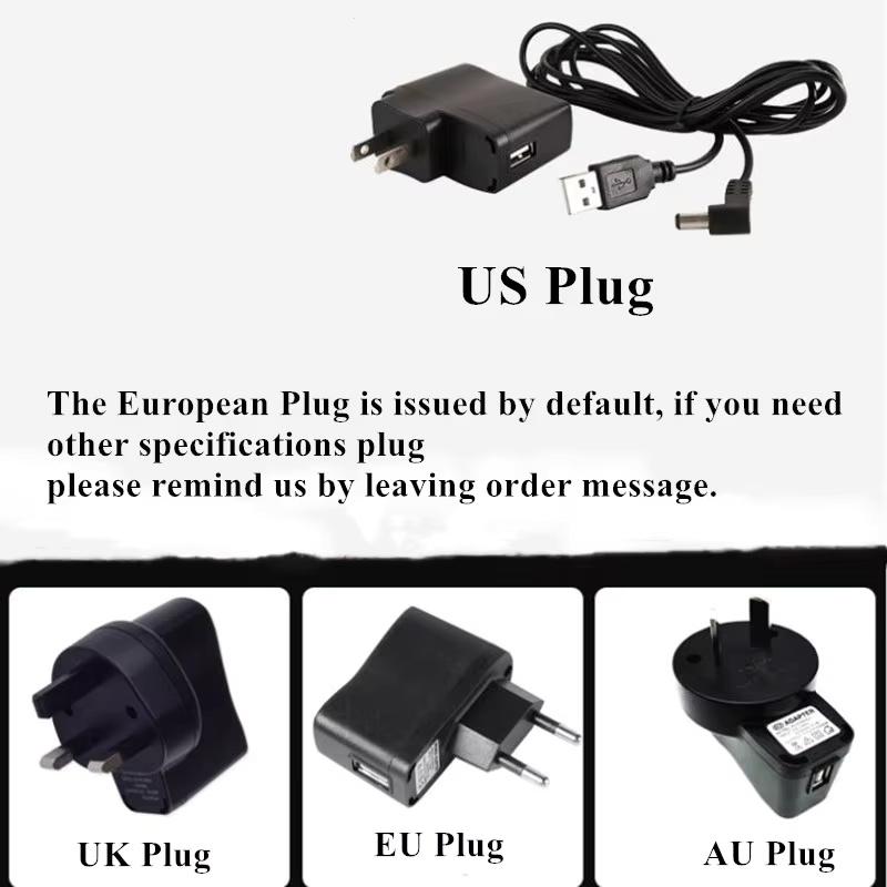 USB Plug-in Large Digital Wall Clock TEMP Calendar 4 Alarms Hourly Chiming Table Clock 12/24H Electronic Luminous LED Clock