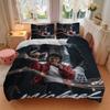 3 Pezzi Set Biancheria da Letto Performance Michael Jackson Per Tutte le Misure Nuovo Copriletto Stampato 3D Piumone Copripiumone Federa Decorazione Camera da Letto