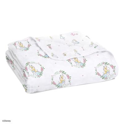 And Baby Blanket ADBC10028DI Alice In Wonderland 120 X 120cm [Aiden Anay] Approx.