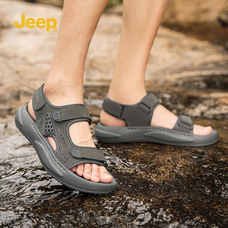 Jeep Sandali da Esterno Comodi da Uomo