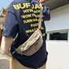 Women Canvas Bag Small Chest Bag Student Sports Waist Bag Men's Mobile Phone Bag