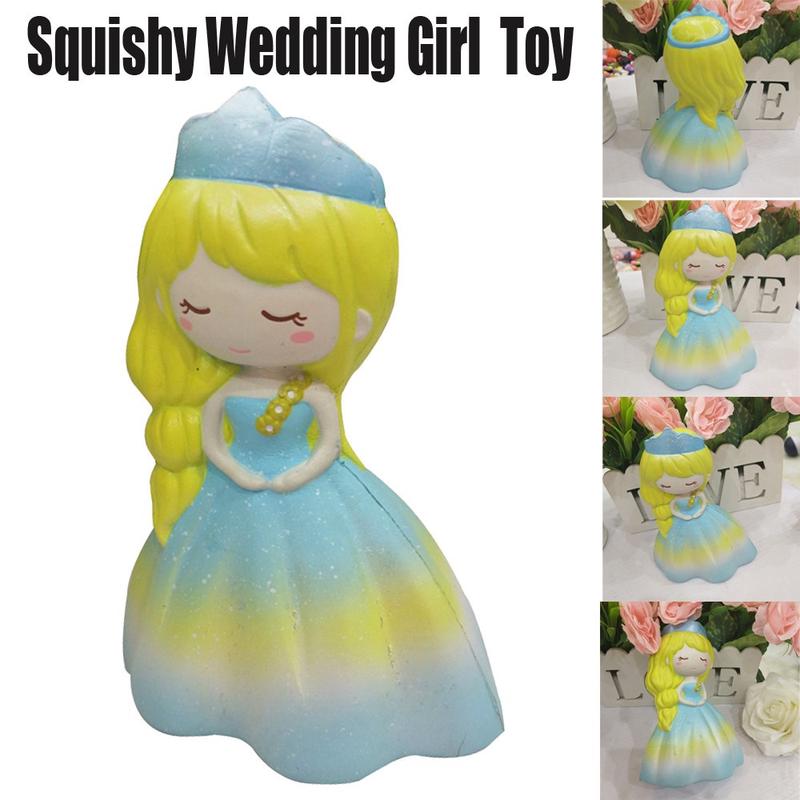 

Мягкая корона для девочек, игрушка для медленного отскока, свадебная девочка, сжимающая медленно кремовая ароматическая игрушка для снятия давления, вечеринка