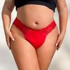 5pcs Low Waist Plus Size Sexy Lace Lady Briefs Underwear 1XL-4XL Breathable Comfortable Sexy Lingerie Elegant Women's Panties