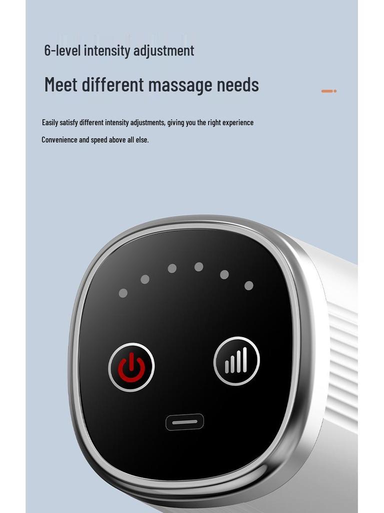 Handheld Full-Body Massager: High-Frequency Vibration for Abdomen, Neck, Waist, and Shoulder Sculpting