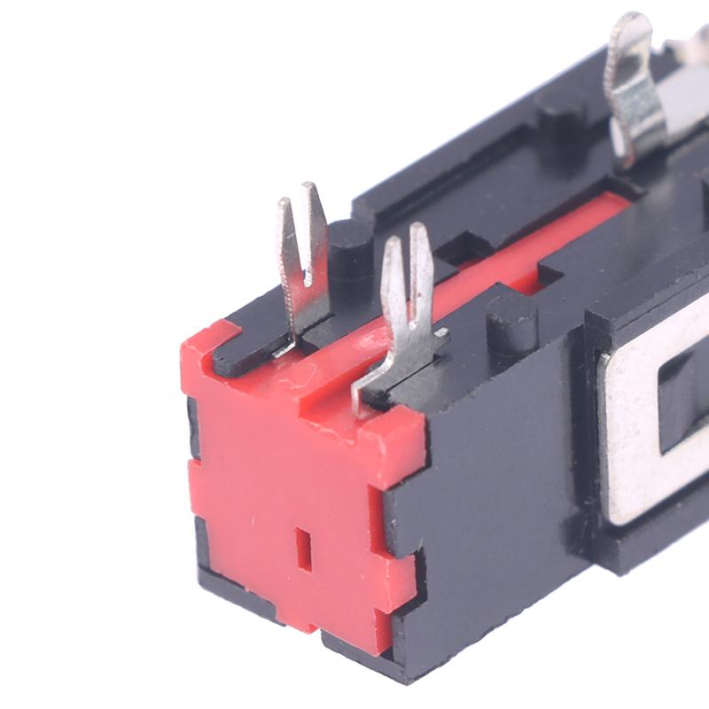 2Pcs 6.35Mm Audio Jack 3Pin Stereo Audio Socket Microphone Welding Line