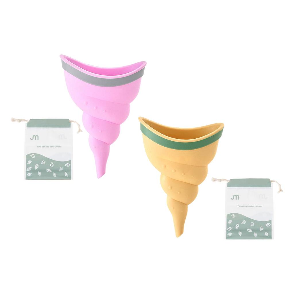 Womens Pee Funnel Women Urinal Funnel Flexible Female Urinal Female Urination Device for Backpacking Camping Hiking Car
