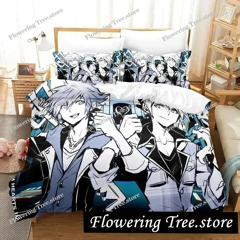 3D Print Neku Sakuraba World Ends Bedding Set Duvet Cover Bed Set Quilt Cover Pillowcase Comforter king Queen Size Boys Adult