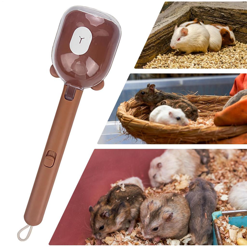 Anti Bite Hamster Trap Hamster Feeding Clips Hedgehogs Spatula Clamps Hamster Cage Cleaning Shovel Ergonomic Anti Bite Clips