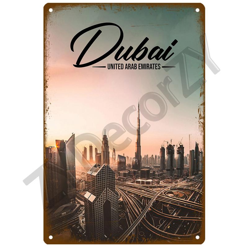 Hawaii Beach Tin Sign Poster Vintage Wall Poster Metal Sign Decorative Wall Plate Kitchen Plaque Metal Vintage Decor Accessories