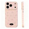 Fog Purple Floral Rose for iPhone17 Apple 16promax Mobile Phone Case 15 Large Windows 14 All-inclusive 13