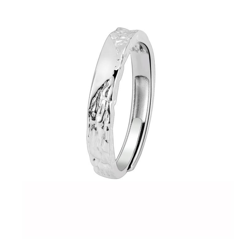 Glacier Ring: Men s Lightweight Luxury Adjustable Band, Women s Pinky & Couple Ring.