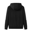 Sportswear Knitted Cardigan Hooded Sweater Men's Standing Collar Jacket Casual Versatile Long Sleeved Jacket