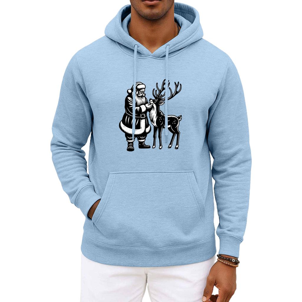 Men's  And  Women's  Christmas  Hooded Hood  Long Sleeves  Hoodie