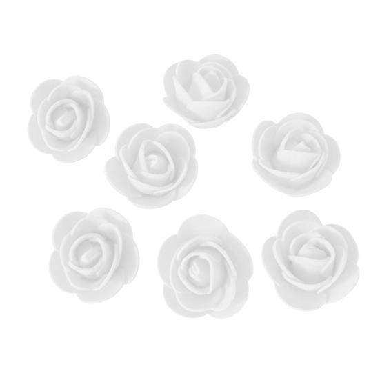 500 Pcs Mini Artificial Foam Rose Bulk Small Rose Flower Head for DIY Flower Arrangement Wall Garland Backdrop Wedding Bridal Shower Decor