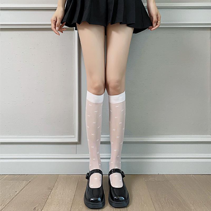Women's Durable Anti-Snag Over-the-Knee Slimming Socks - Spring/Summer Thin Mid-Calf Design