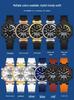 Sanda Youth Luminous Multi-Functional Waterproof Wristwatch