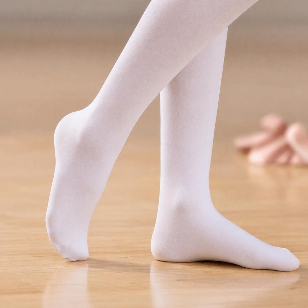 Thin Kids Pantyhose Ballet Solid Color Ballet Stocking Durable Children Pantyhose  Spring