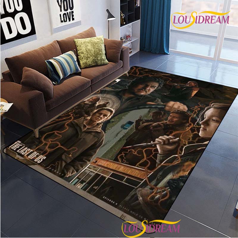 2026 Last Of Us Carpet for Living Room Bedroom Rug Kids Kitchen Door Unslip Floor Mat Birthday gift photography props Alfombra Rug