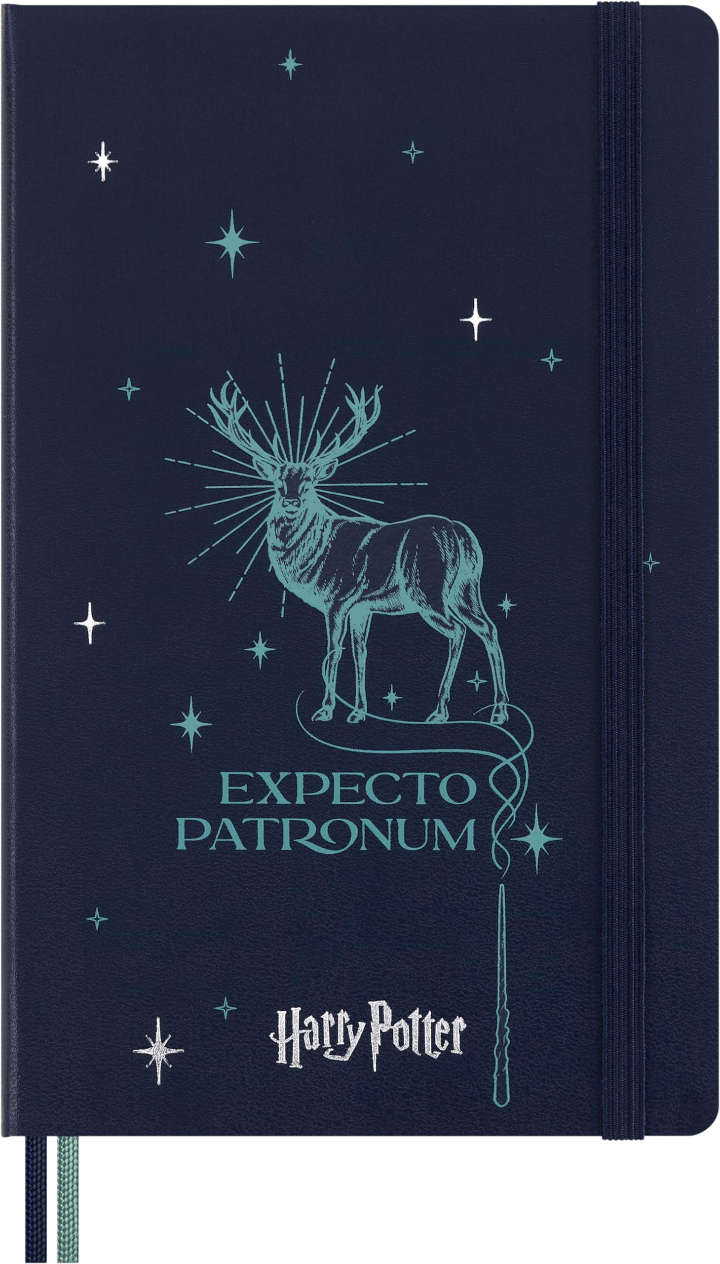

Moleskine Notebook Harry Potter Expecto Patronum Notebook Hardcover Large Size Ruled LEHP23QP060