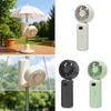 Silent Fan Portable Handheld Fan Silent Operation USB Rechargeable Fan  Personal Use