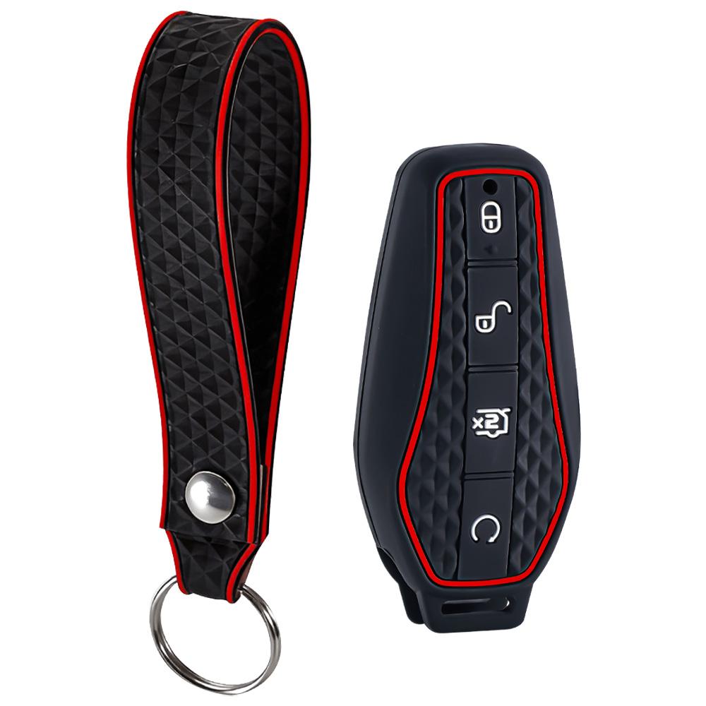 

Новый модный силиконовый держатель чехол для ключа для BYD Atto 3 Han EV Dolphin Song PRO Max Tang DM Yuan Dolphin E2 Qin PLUS Чехол для автомобильного ключа