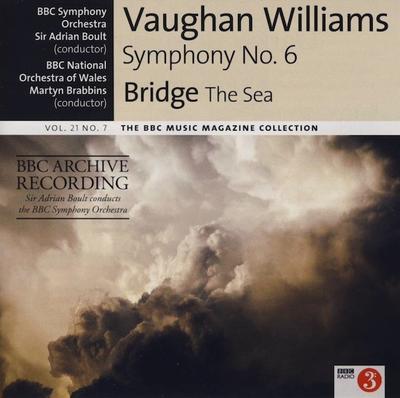 CD RALPH VAUGHAN WILLIAMS, FRANK BRIDG - Symphony No. 6 / The Sea BBCMM356 BBC Music Magaz 2013 UK Classical Used