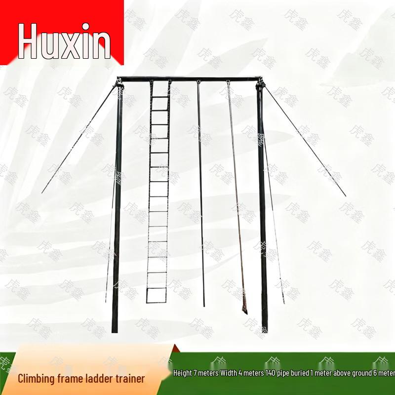 Rope Climbing and Ladder Training Rack